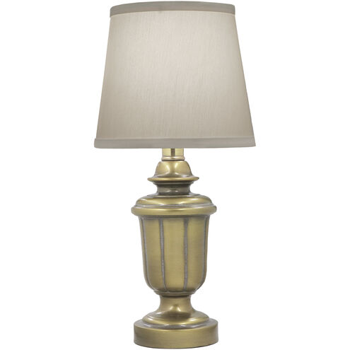 Ellie 16 inch Artisan Brass Mini Lamp Portable Light