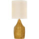HABLE Pente 27 inch 75 watt Cracked Honey Table Lamp Portable Light