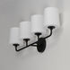 Bristol 4 Light 28.5 inch Black Bath Vanity Wall Light