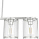 Astwood 5 Light 39 inch Brushed Nickel Linear Chandelier Ceiling Light, Large