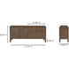 Wiley 67.75 X 19 inch Brown Sideboard