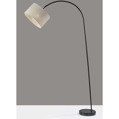 Chrystie 83.5 inch 100.00 watt Black Arc Floor Lamp Portable Light