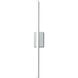 Ava LED 4.5 inch Brushed Aluminum Sconce Wall Light