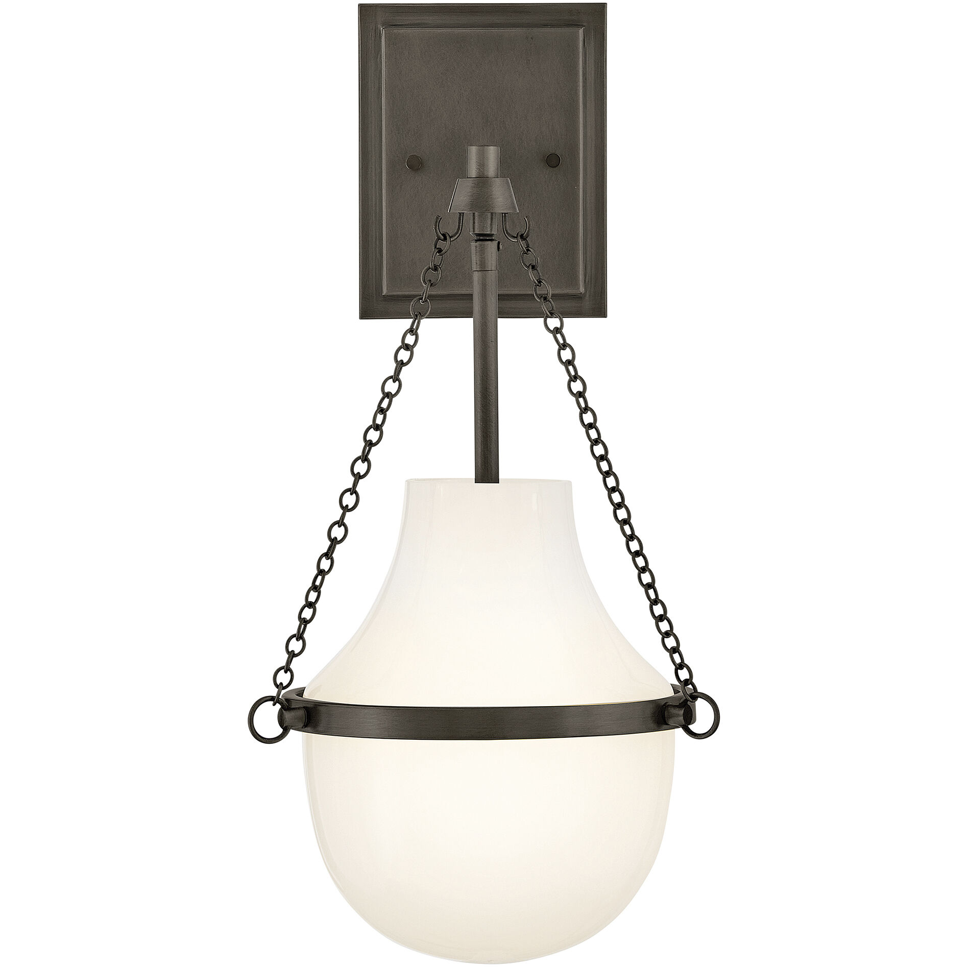 Collins Wall Mount Bath Wall Light in Black Oxide