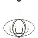 Colson Island Light Ceiling Light in Etruscan Bronze, No Shade