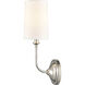 Giselle LED 5 inch Polished Nickel Sconce Wall Light