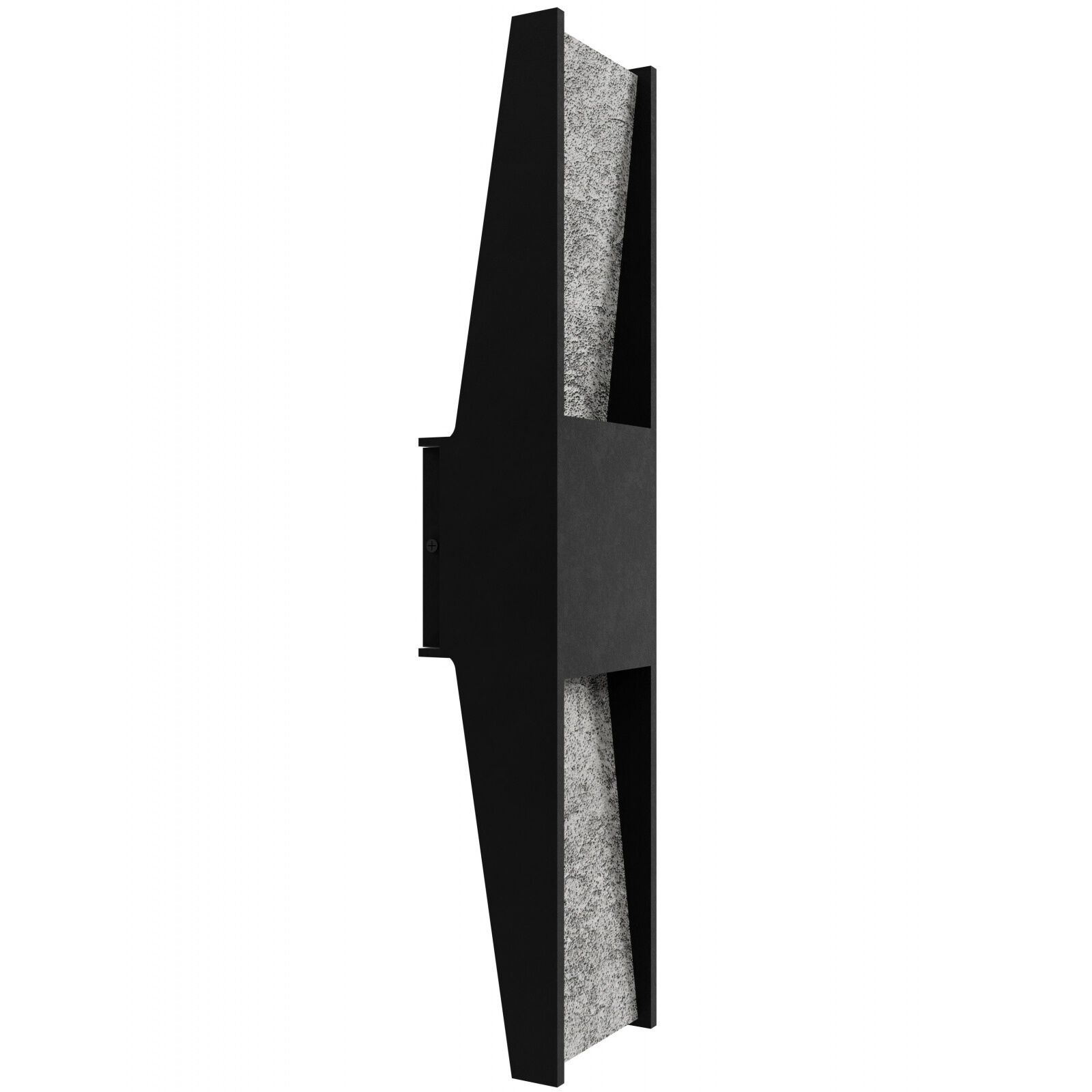 Outdoor New LED 24 inch Black Outdoor Sconce