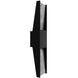 Outdoor New LED 24 inch Black Outdoor Sconce