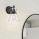 Malta 1 Light 7.25 inch Matte Black Wall Sconce Wall Light