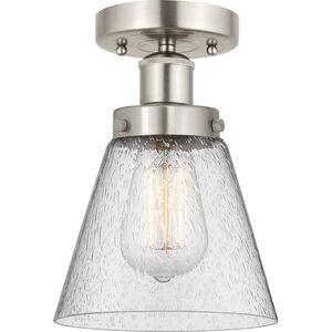 Cone 1 Light 6.50 inch Semi-Flush Mount