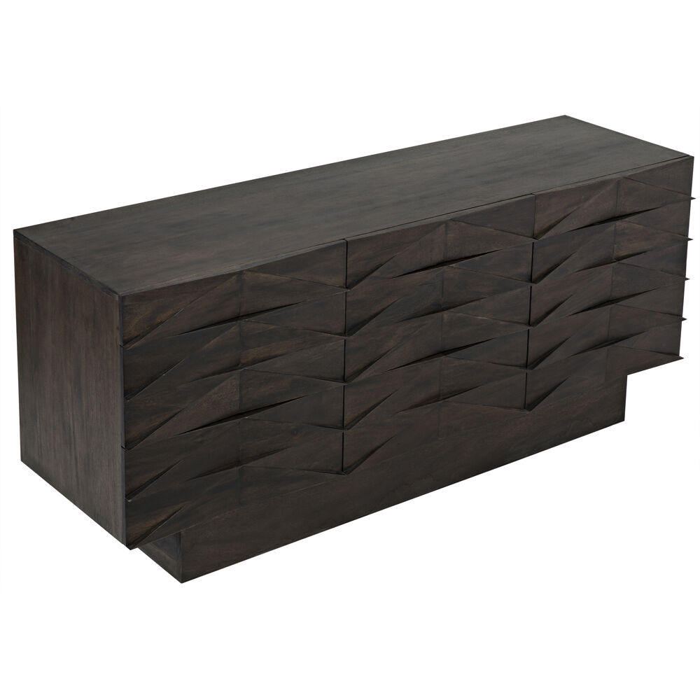 Drake 75 X 22 inch Ebony Walnut Sideboard