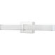 Tron LED 24 inch Chrome Bathroom Vanity Light Bar Wall Light
