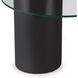 Odette 25.5 X 25.5 inch Black Side Table