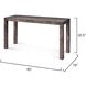 Archer 60 inch Grey Console