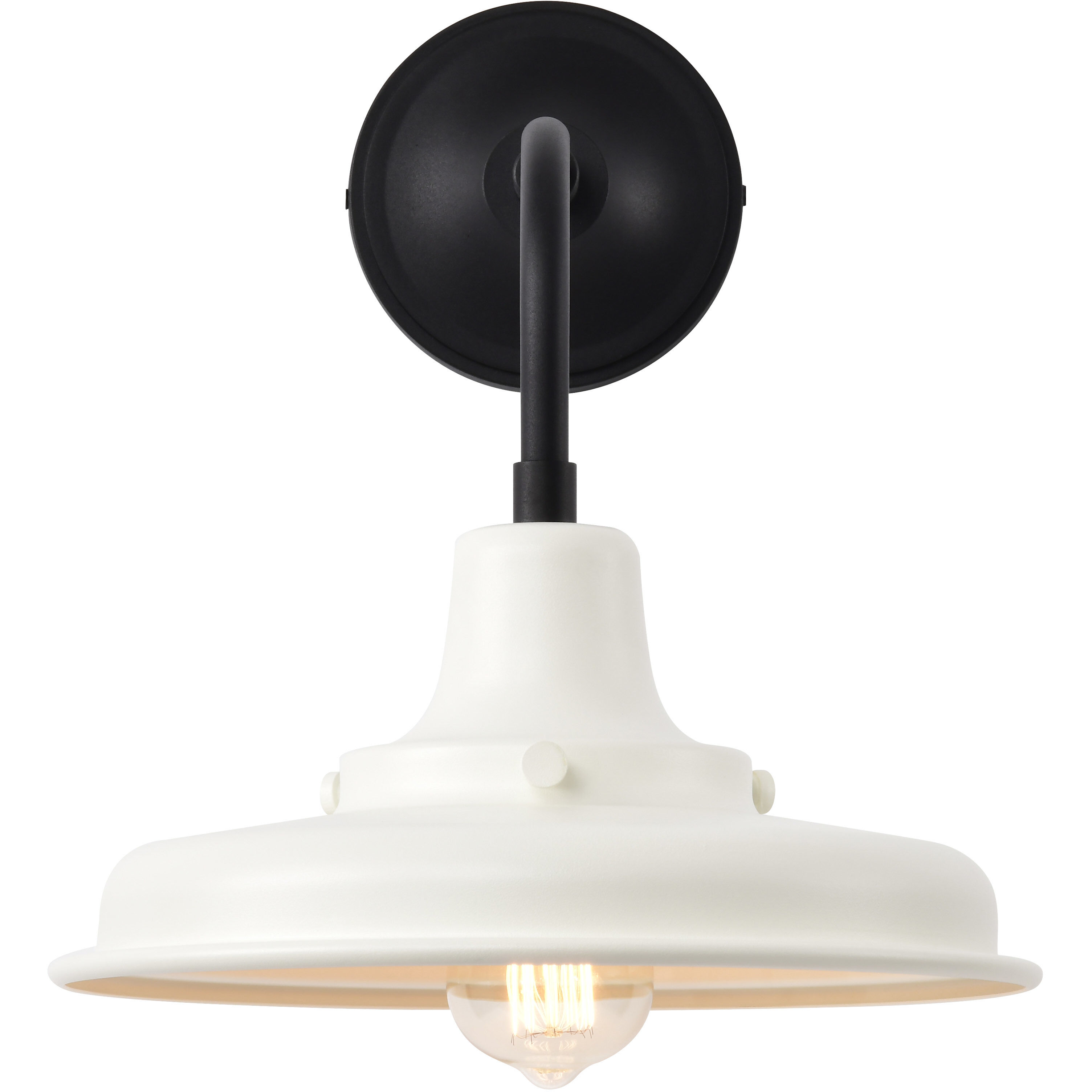 Morris 13.38 inch Black Outdoor Wall Light