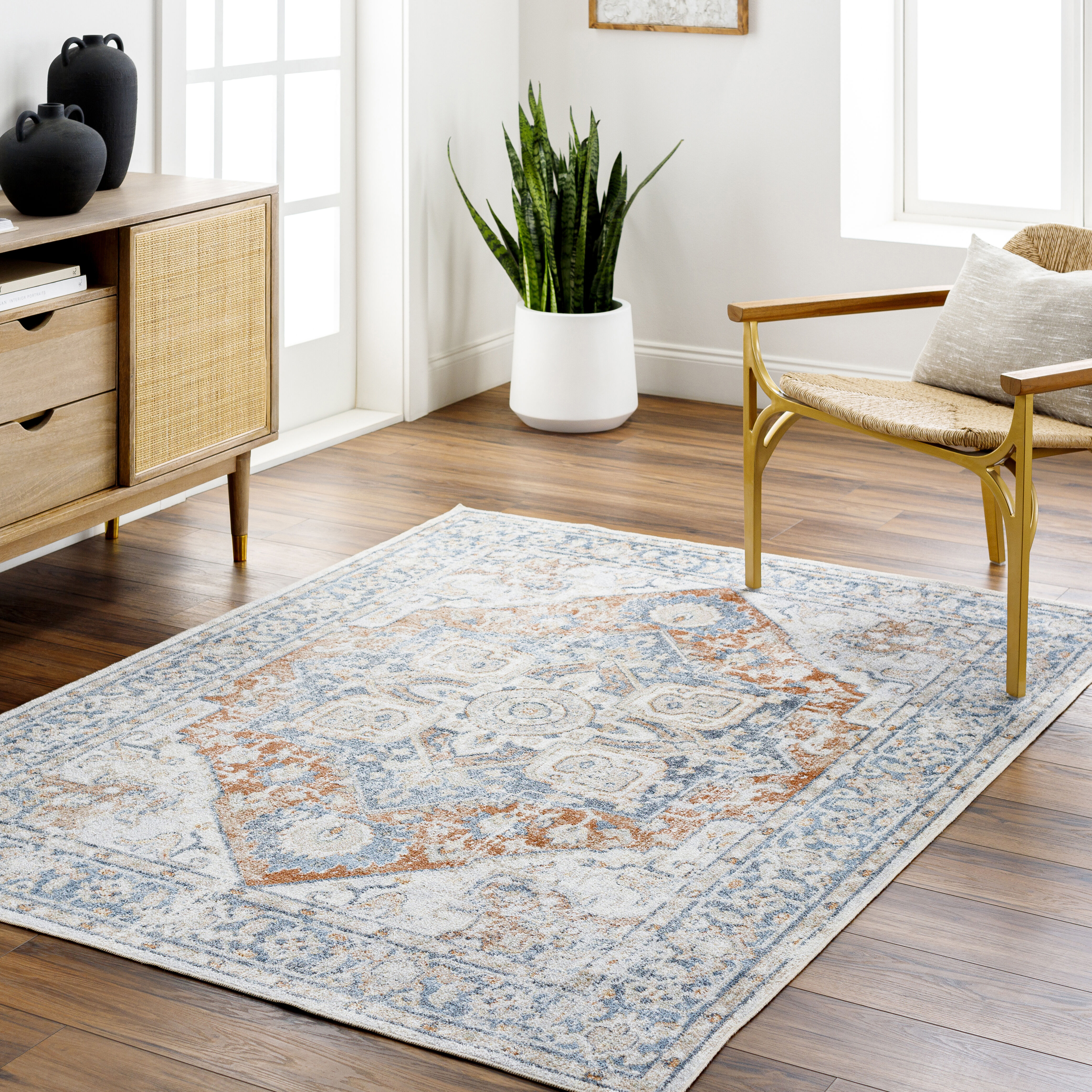 Lillian 84 X 63 inch Rug, Rectangle