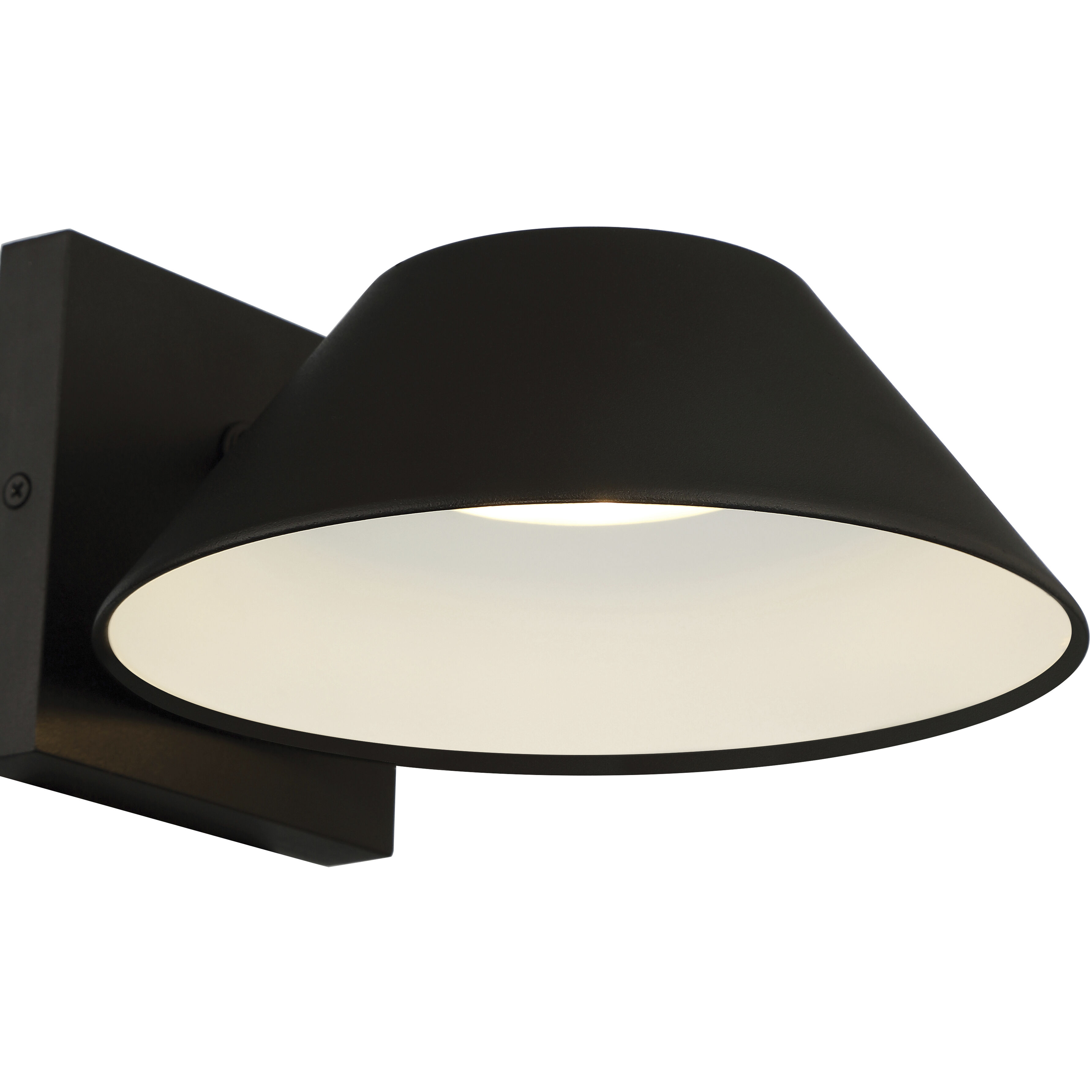 Solano 1 Light 6 inch Black Outdoor Wall Sconce