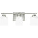 Vinton 3 Light 20.75 inch Brushed Nickel Wall Bath Fixture Wall Light