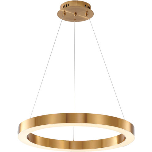 Canada LED 23.62 inch Gold LED Chandelier Ceiling Light