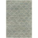 Trace 120 X 96 inch Sage/Brown Handmade Rug in 8 x 10, Rectangle
