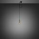 Hooked 1.0 LED 3.15 inch Steel Pendant Ceiling Light, Nude