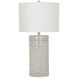 Kincaid 30 inch 150 watt Grey Table Lamp Portable Light