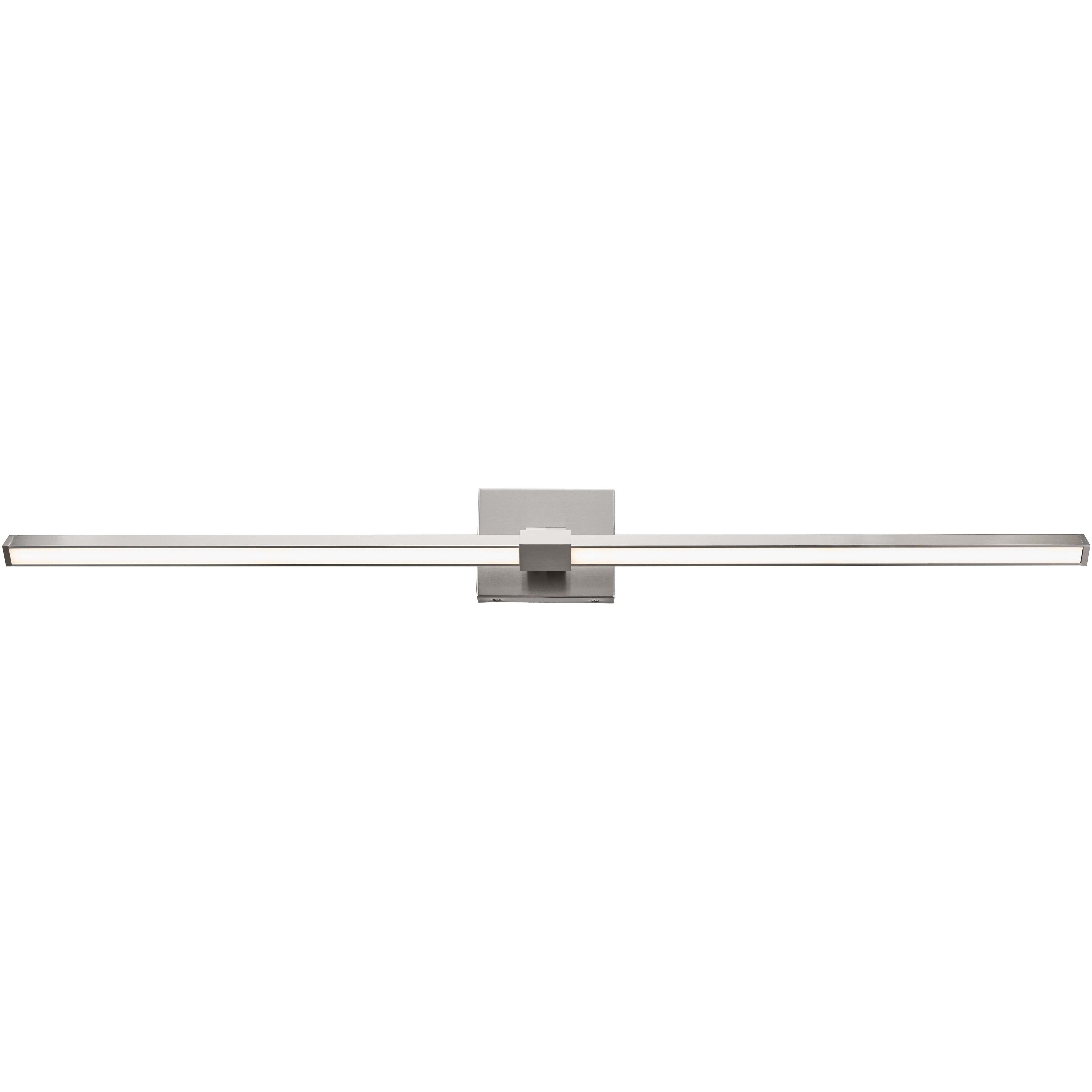 Epee LED 42 inch Brushed Nickel Bath Vanity Light Wall Light