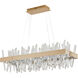 Canada LED 14 inch Gold LED Chandelier Ceiling Light