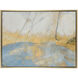 Cameron Blue and Yellow and Beige and Multicolor and Gold Wall Art
