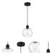 Port Nine LED 7.5 inch Matte Black Pendant Ceiling Light