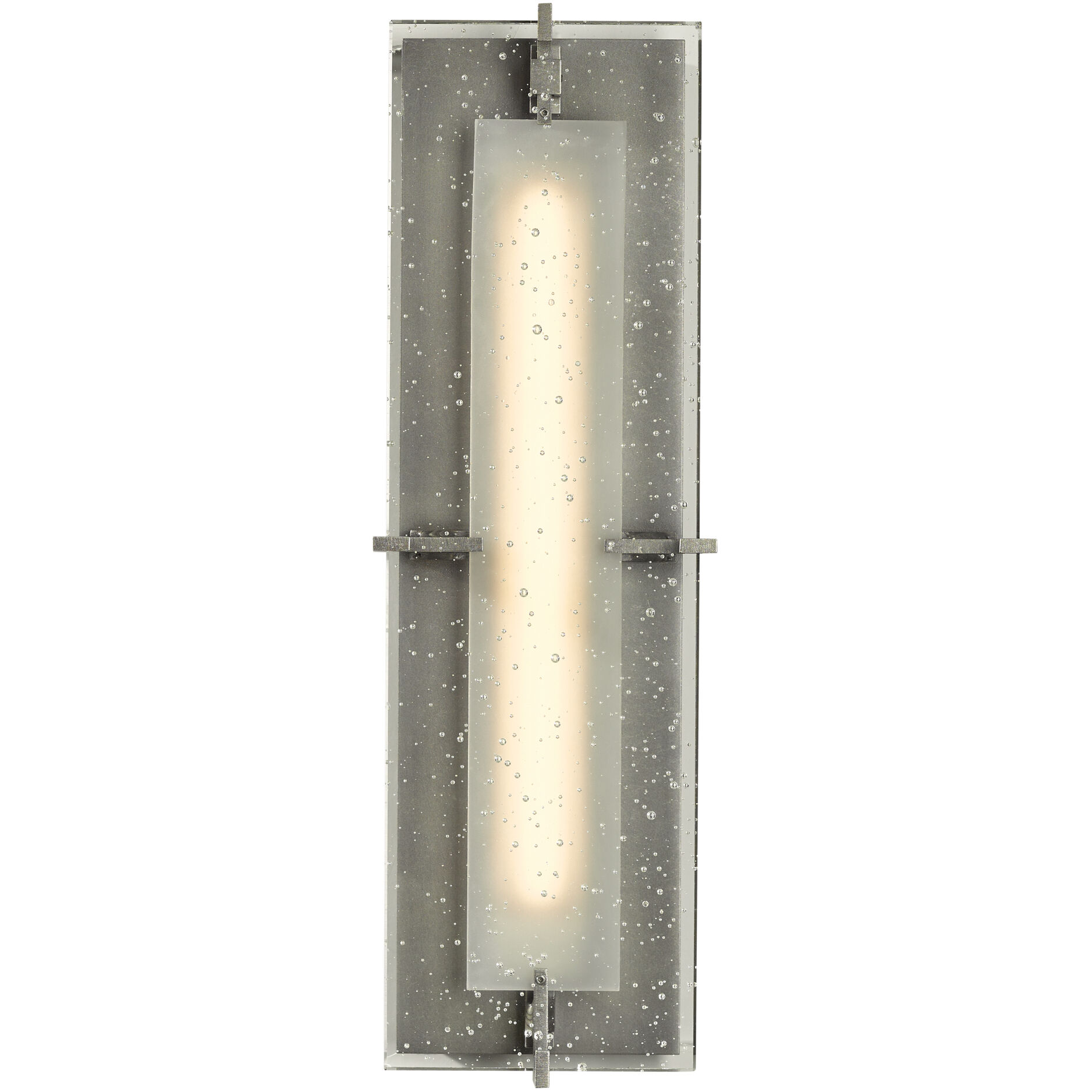 Ethos LED 18.3 inch Coastal Burnished Steel Outdoor Sconce - Open Box