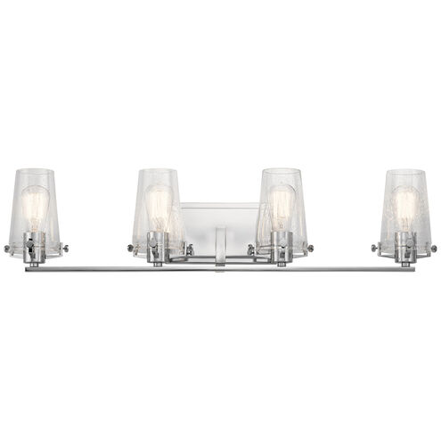 Alton 4 Light 34 inch Chrome Wall Mt Bath 4 Arm Wall Light