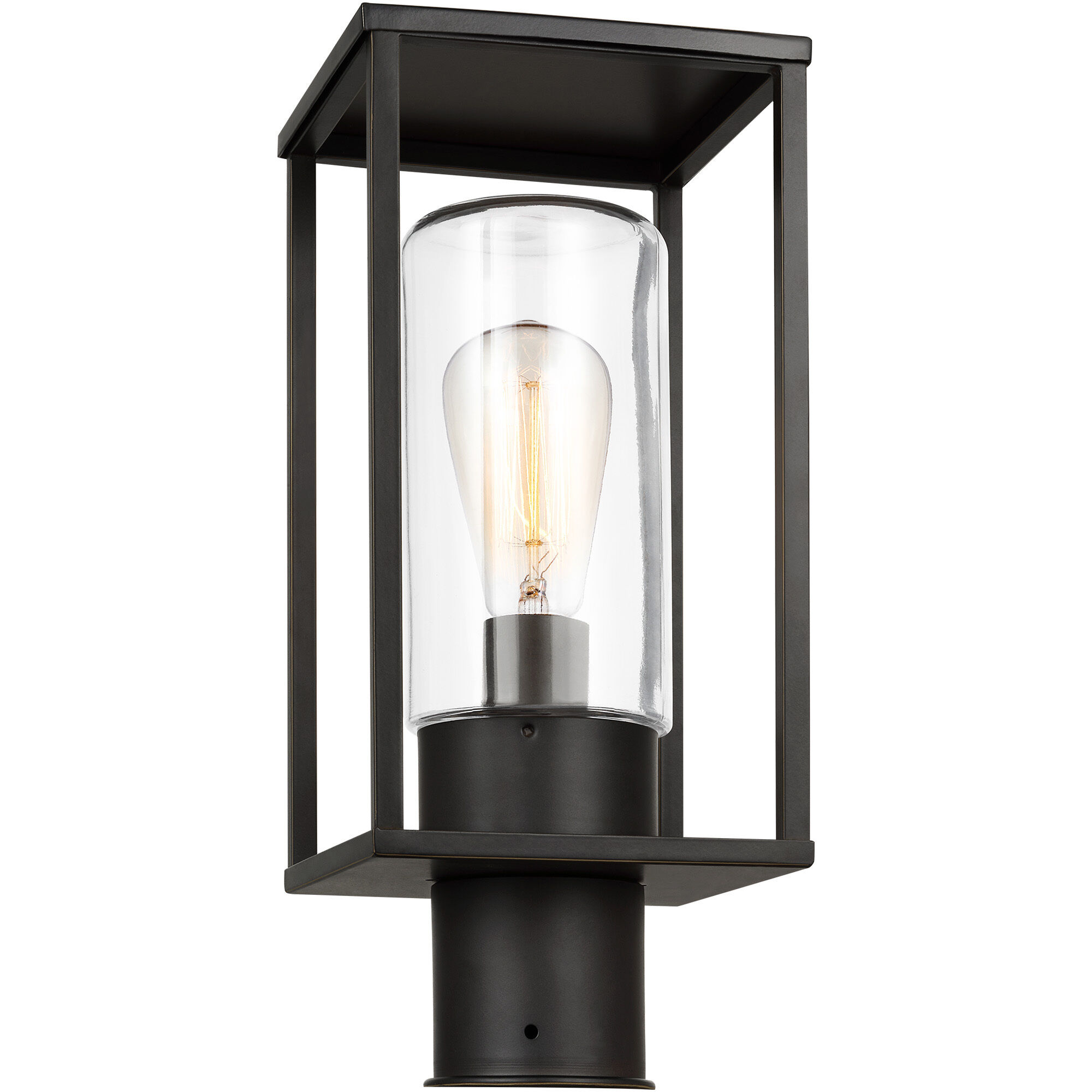 Vado 1 Light 15 inch Antique Bronze Post Lantern