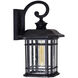 Blackburn 1 Light 17 inch Black Outdoor Wall Light