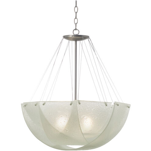 Cirrus 3 Light 24 inch Satin Nickel Pendant Ceiling Light