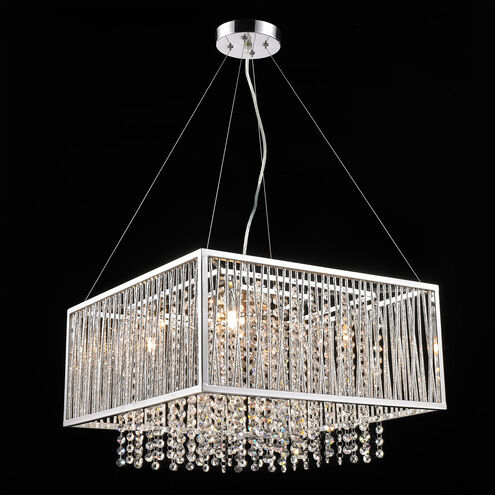 Canada 5 Light 20 inch Chrome Chandelier Ceiling Light