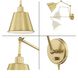 Mitchell 30 inch 60.00 watt Aged Brass Task Sconce Wall Light