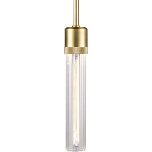 Zigrina 1 Light 5.13 inch Aged Brass Pendant Ceiling Light