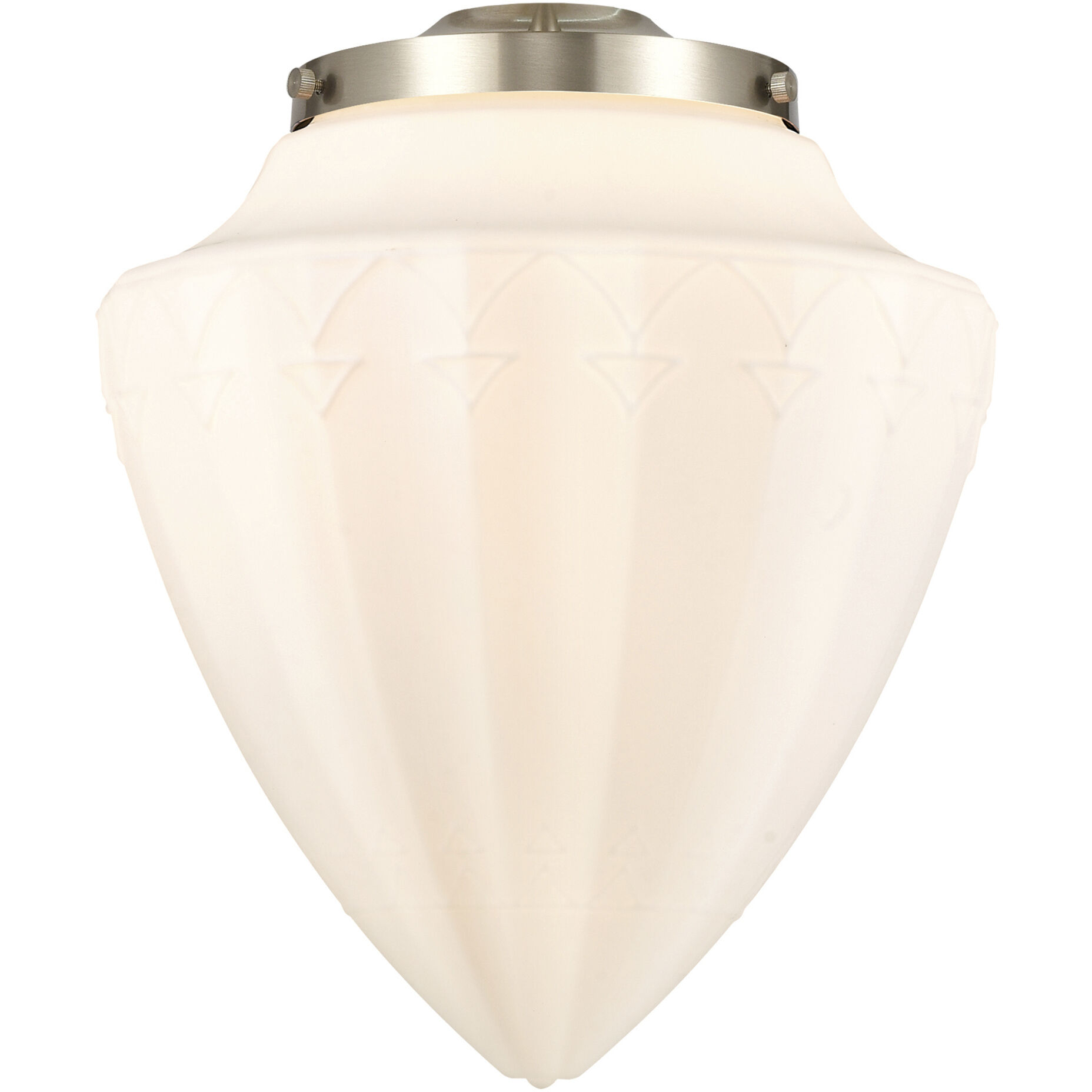 Franklin Restoration Bullet LED 12 inch Oil Rubbed Bronze Mini Pendant Ceiling Light in Matte White