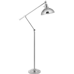 Eupen 62 inch 100 watt Chrome Floor Lamp Portable Light
