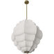 Yahara 35 inch Faux Vellum Chandelier Ceiling Light