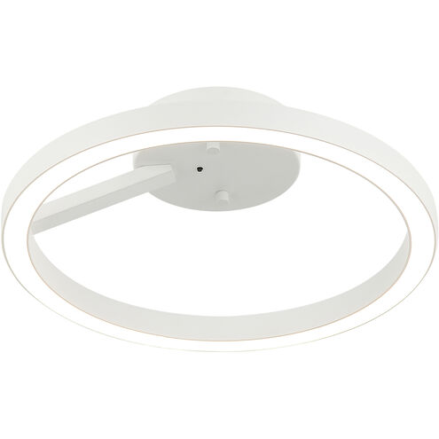 The Trundle LED White Flush Mount Ceiling Light