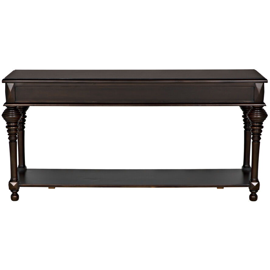 Colonial 72 X 20 inch Distressed Brown Sofa Table, Large