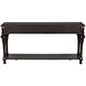 Colonial 72 X 20 inch Distressed Brown Sofa Table, Large