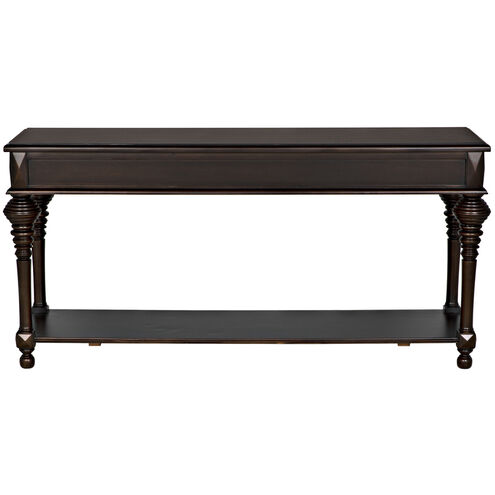Colonial 72 X 20 inch Distressed Brown Sofa Table, Large