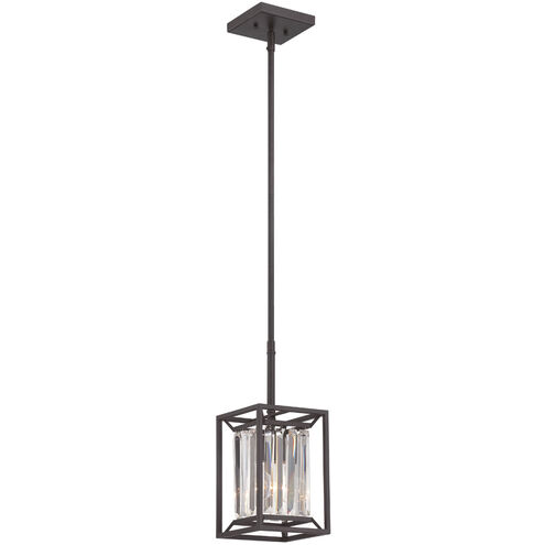 Linares 1 Light 6.5 inch Vintage Bronze Mini Pendant Ceiling Light