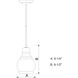 Millie LED 6.25 inch Oil Rubbed Bronze Mini Pendant Ceiling Light