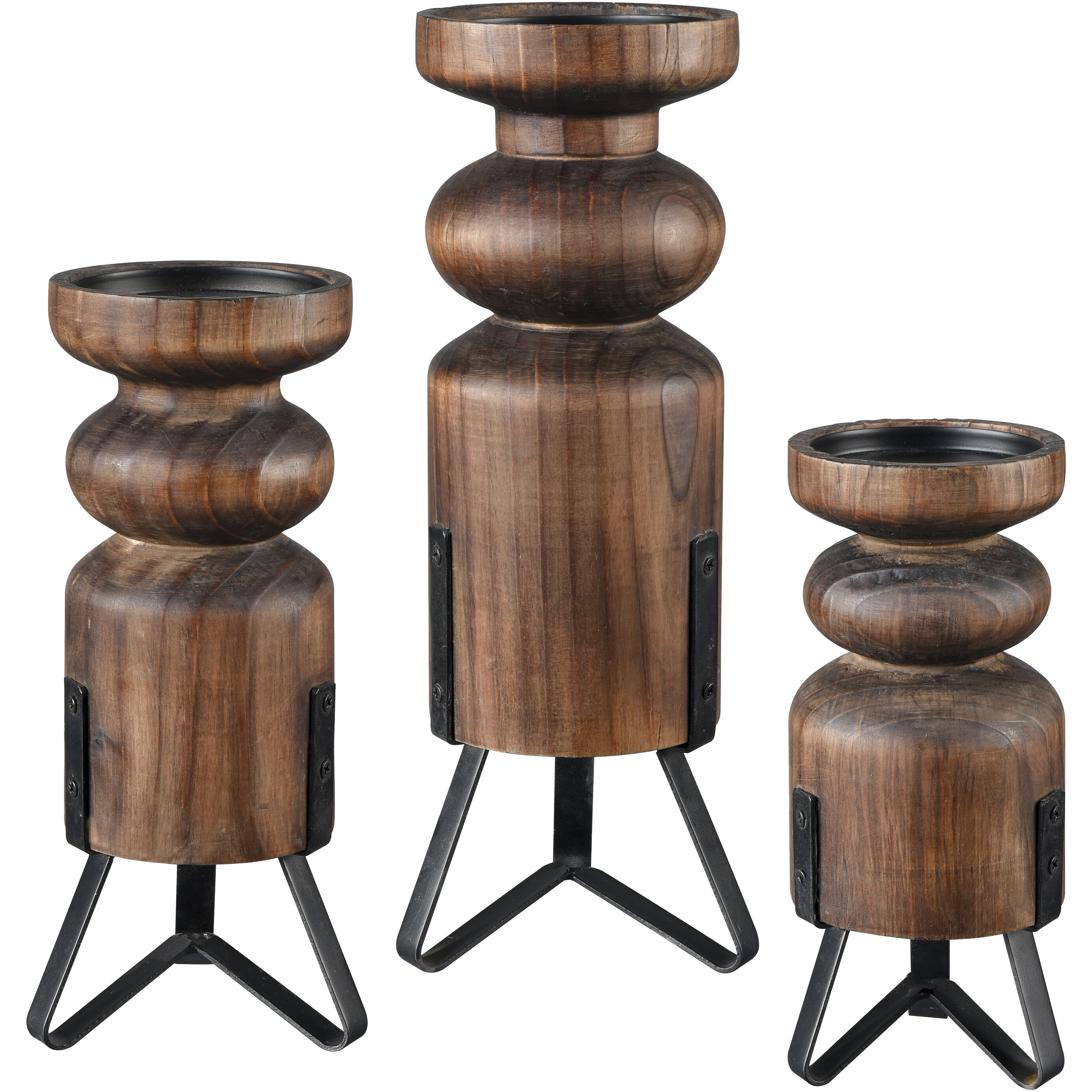 Stilton 16 X 5.5 inch Candleholder, Set of 3