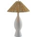 Maren 28 inch 100.00 watt White Rough Finished Ceramic Table Lamp Portable Light