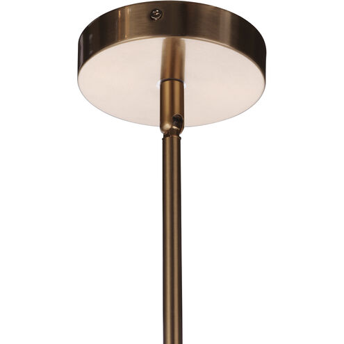 Romero 1 Light 5 inch Satin Brass Mini Pendant Ceiling Light